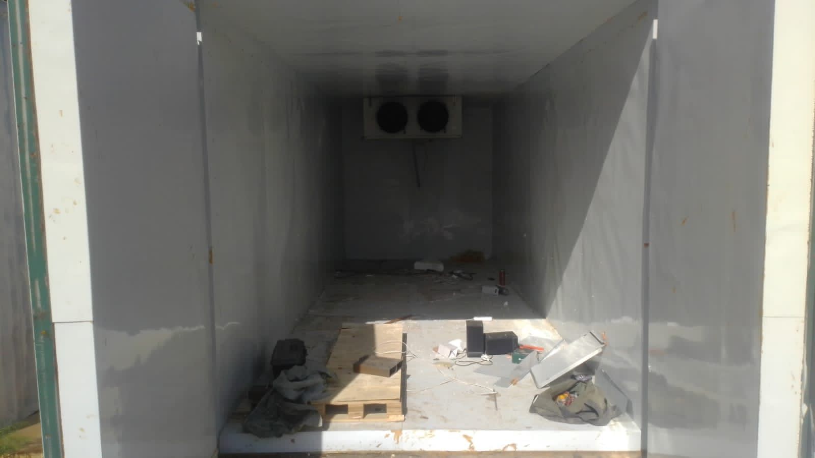 Морозильные камеры, изготовленные из контейнеров 20 и 40 тонников