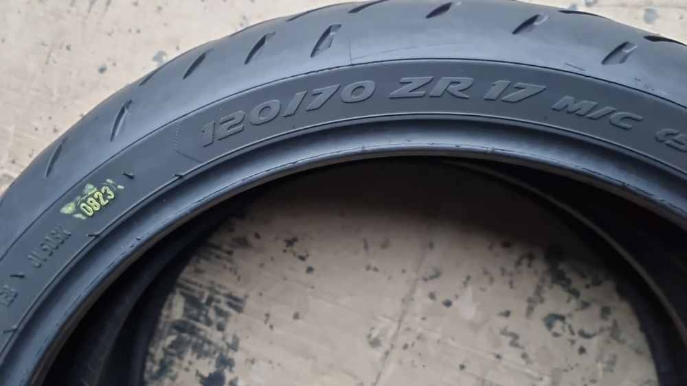 Anvelopa Moto METZELER 120/70 ZR17 Impecabilă DOT0823