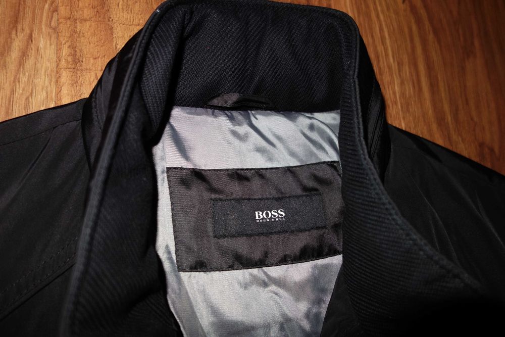 Geaca Originala Hugo Boss The Partner,Neagra, L, Stare buna