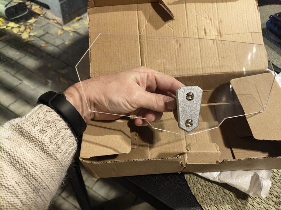 Deflector / inaltator parbriz moto universal