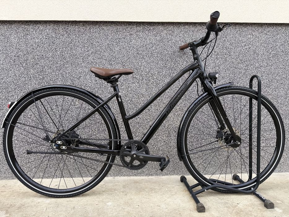 Алуминиев градски велосипед Diamant 28” с ремък и 8 вътр. скорости