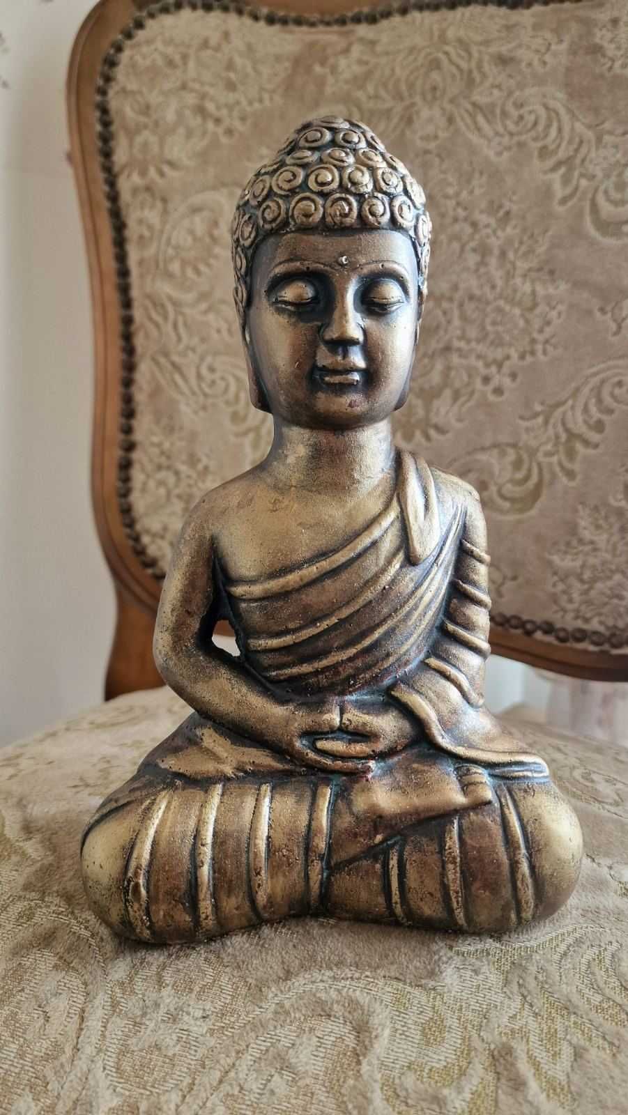 Буда, Будизъм– Масивна фигура, 1.364кг, 23см