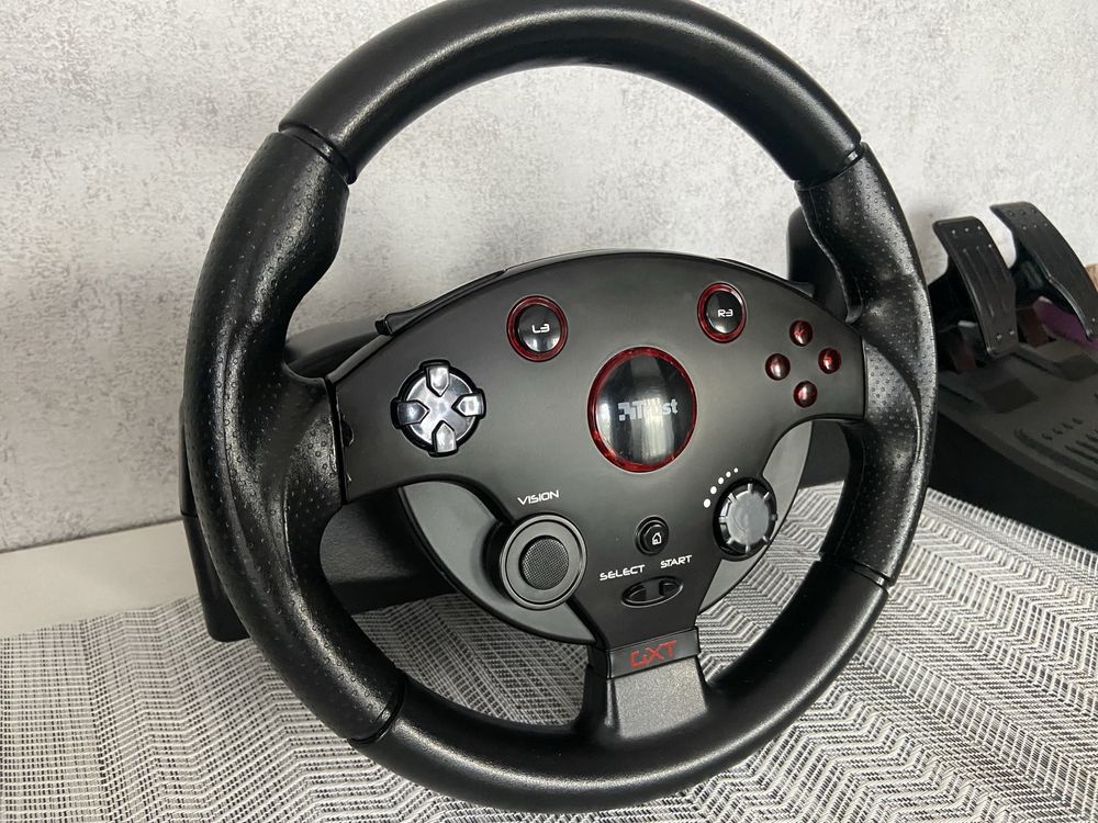 Волан С Педали Trust GXT 270° градуса PC/PS3