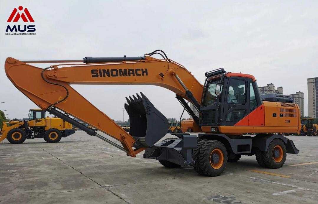 Колёсный экскаватор SINOMACH 215W, 1 куб, есть рассрочка!