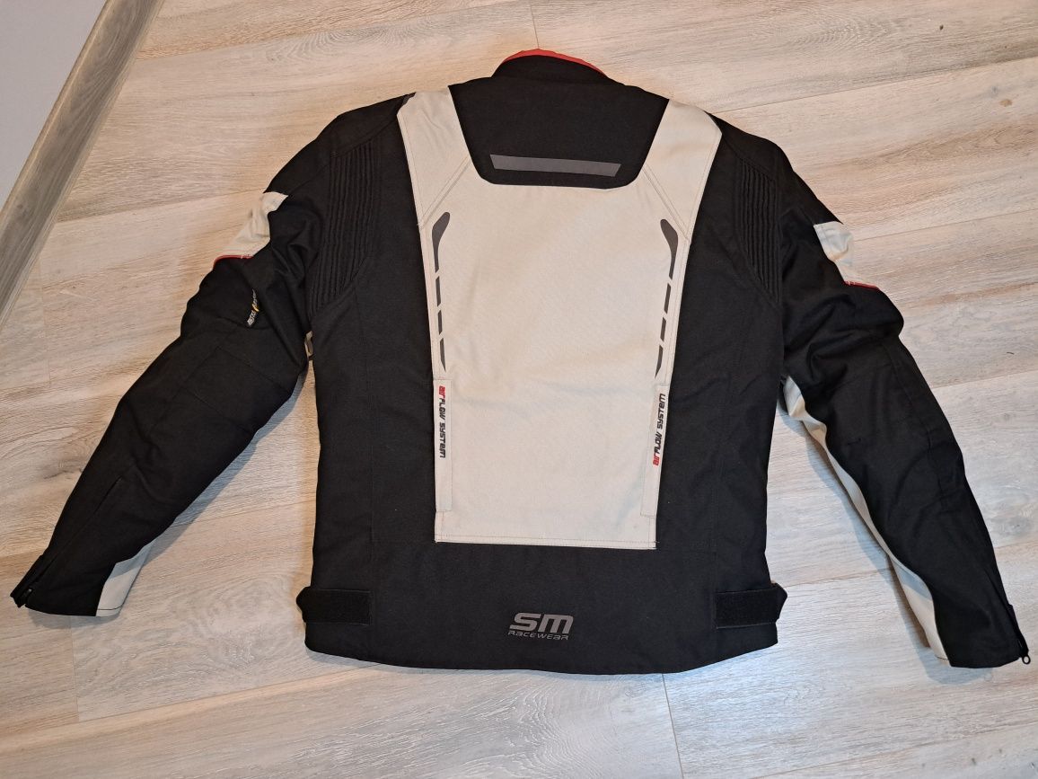 Geaca moto textil SM Master White M, L, XL, 2XL, 3XL Noua!!