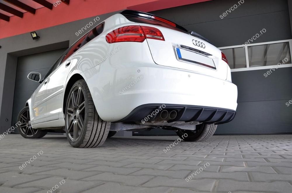 Prelungire difuzor bara spate Audi A3 8P Sportback Facelift Rs3 S3