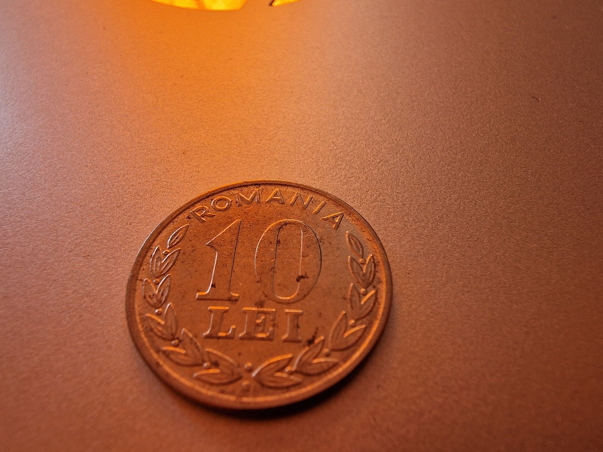 Moneda 10 lei din anul 1995 in stare foarte bună!