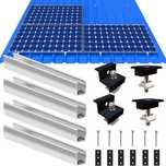 Suport modul solar pentru acoperiș plat, șină de montare fotovoltaică