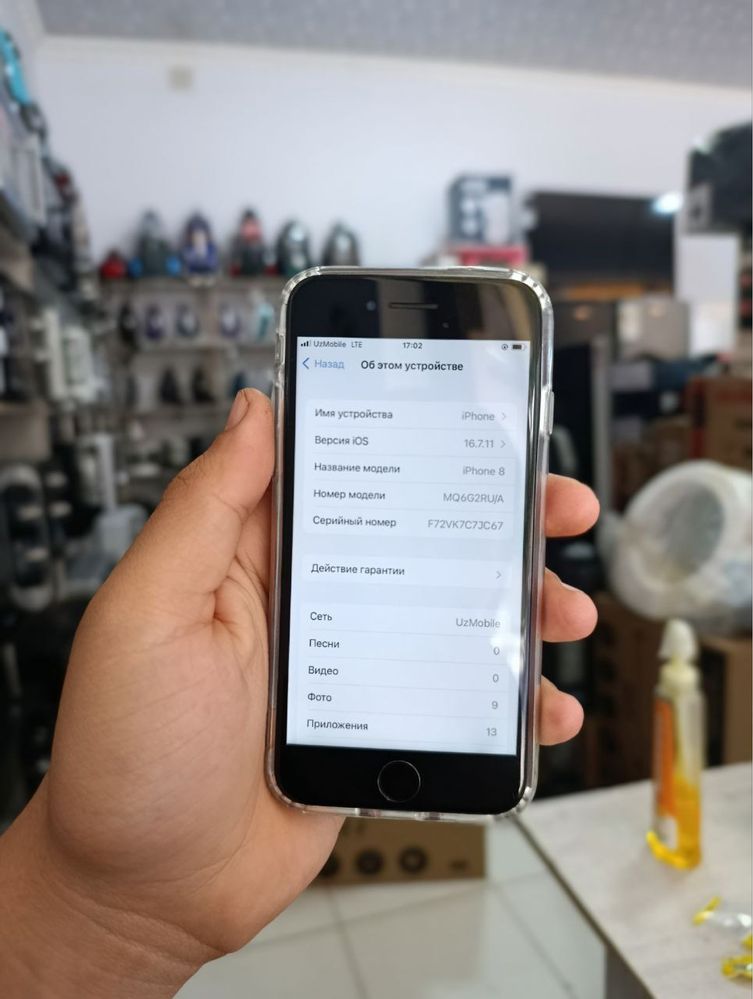 Iphone 8 xolati ideal samsung a16 obmen