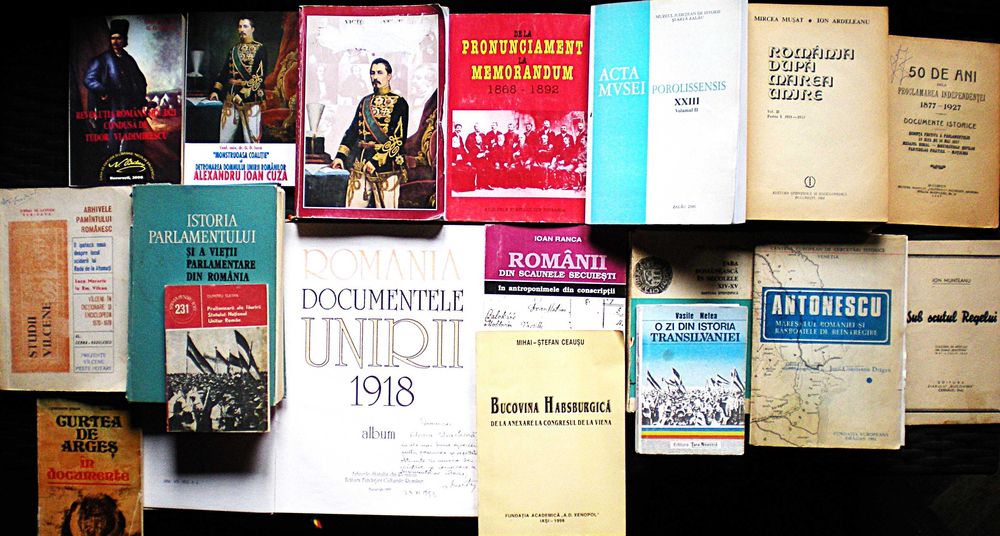 Cărți rare de ISTORIE medievală și modernă a popoului român