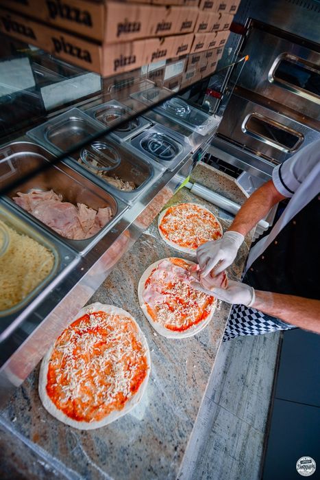 Container pizzerie, fast-food