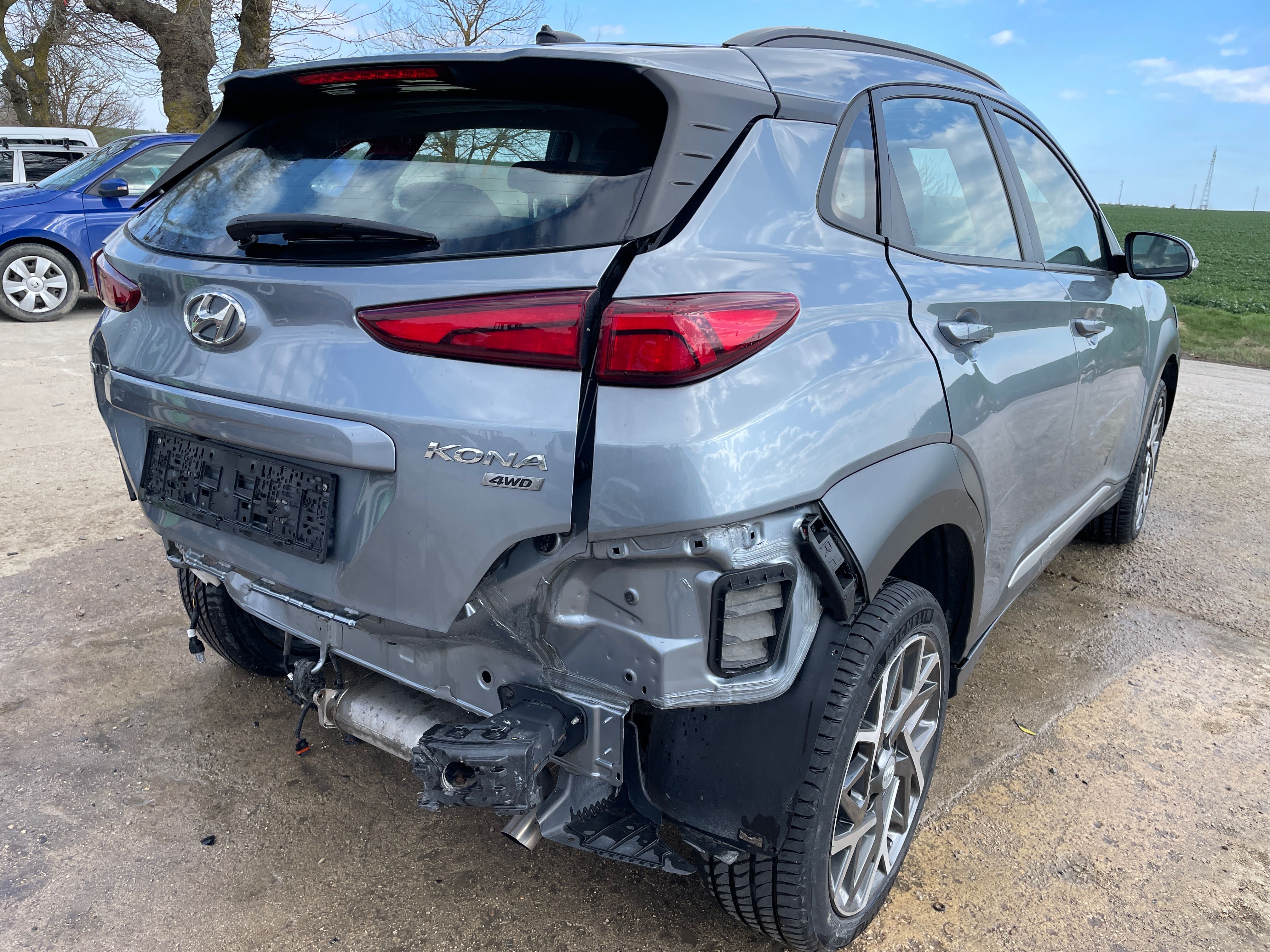 Hyundai Kona 1.6 CRDi e-VGT AWD, двигател D4FE, 136 кс., 4x4, DCT