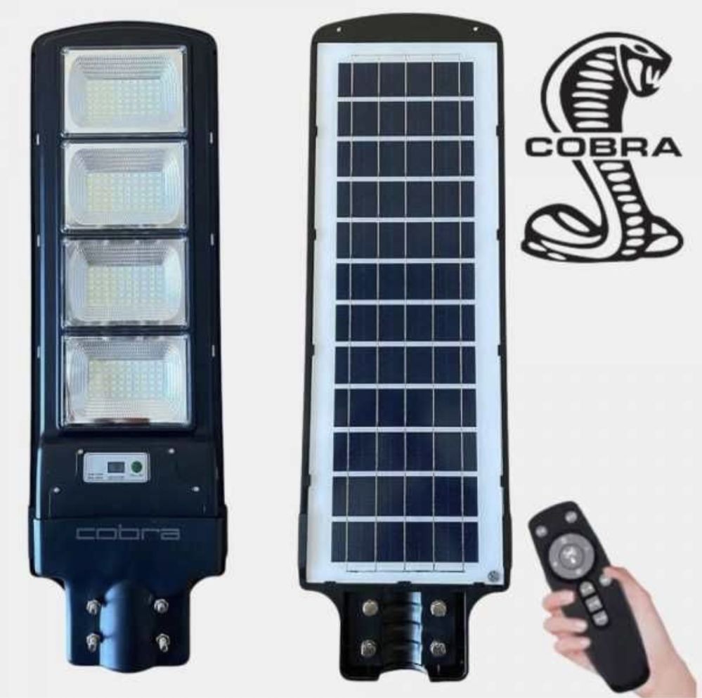 LED Соларна улична лампа Cobra 1800W