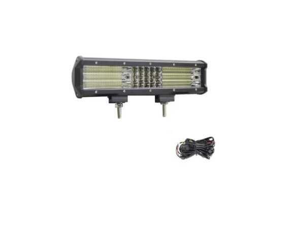 Pachet Led Bar Auto 330 W cu kit electric , 12-24 Quad Raw, 12 D