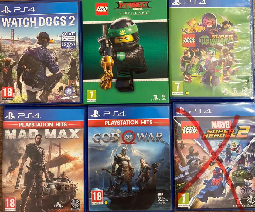 Игри за ps 4. 20 лв на брой