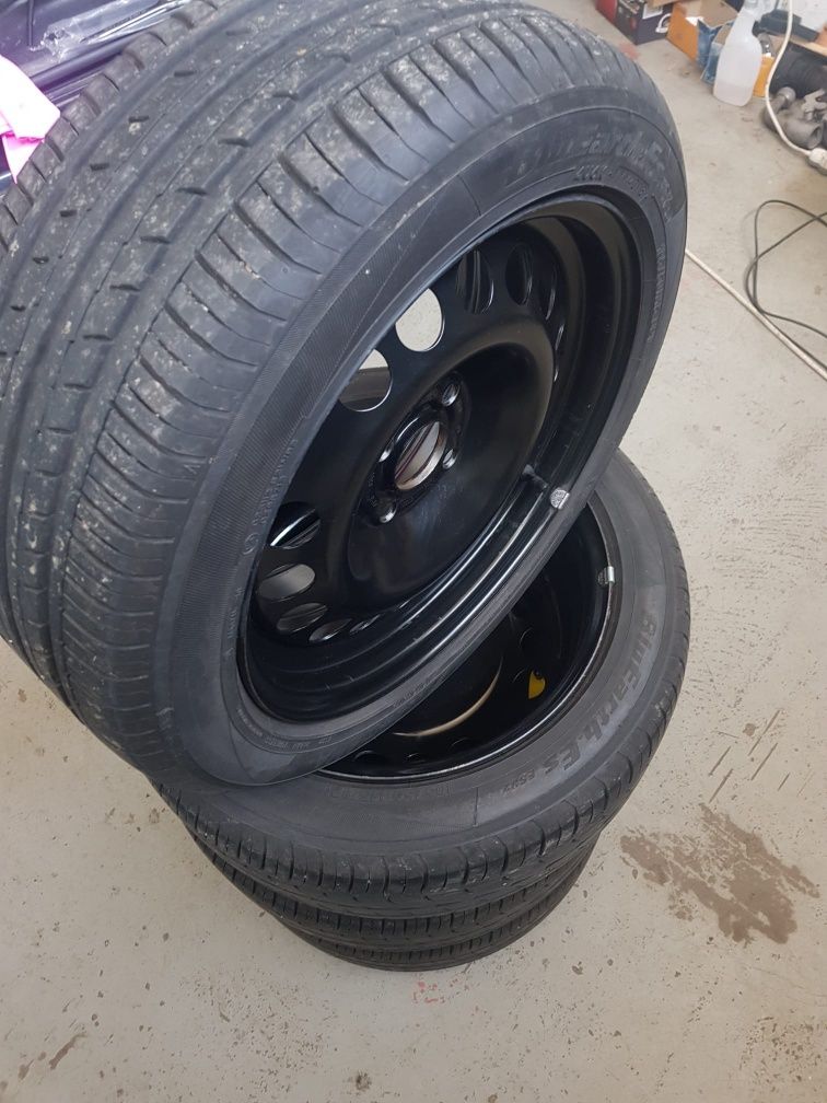 Roti Jante vw 4x100 si anvelope Yokohama 195 50 R15 de vara