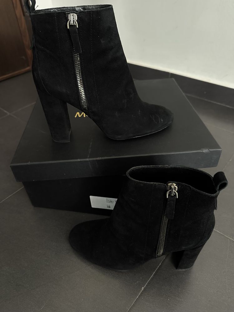 Велурени боти massimo dutti