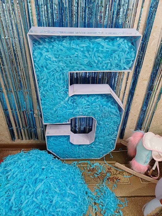 Цифра 5 на день рождения, праздник