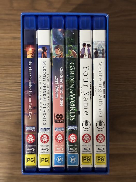 Set Filme Makoto Shinkai Collection Blu-Ray FARA subtitrare RO