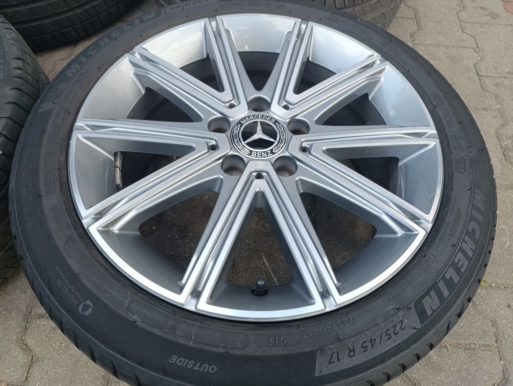 Jante originale Mercedes SLK W 172 , 17'' cu anvelope de vara