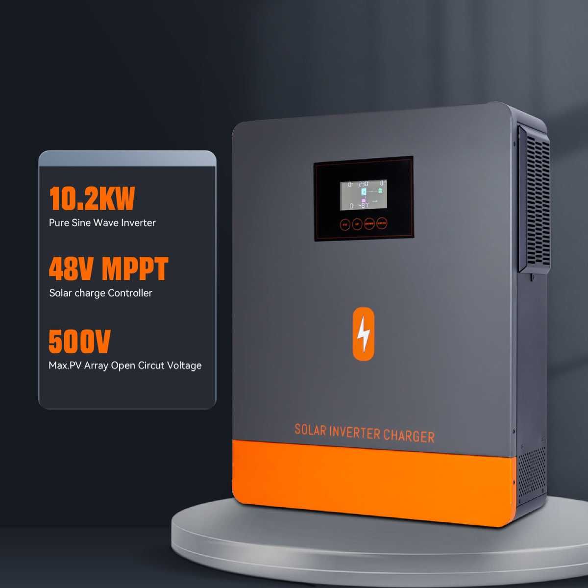 Хибриден инвертор MPPT 10.2 kW 230V 48V