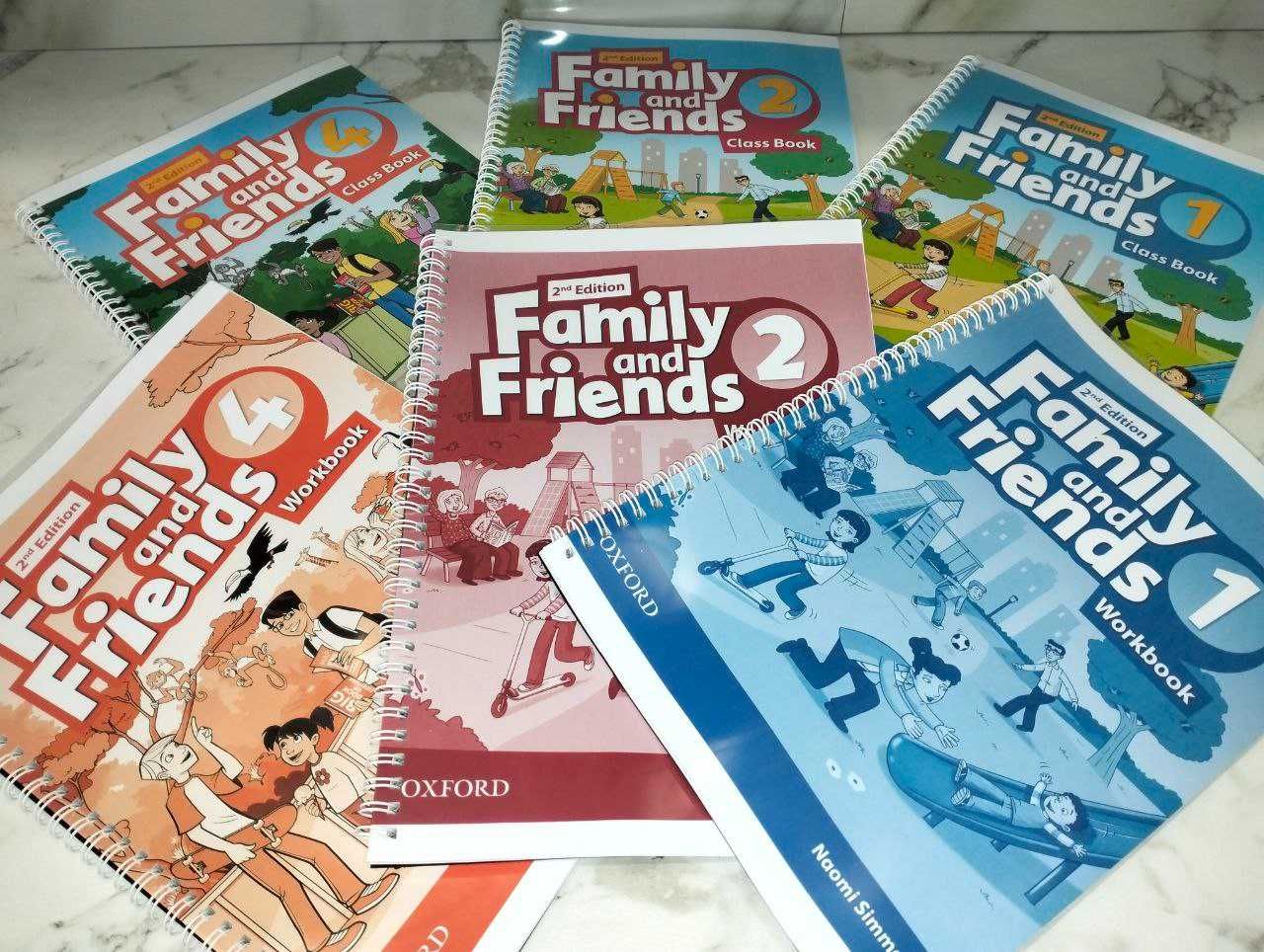 Английский книг. family and friends. solutions. grammer. engilsh file