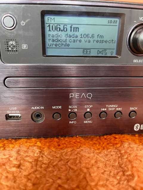 Radio internet Peaq 350 BT-B