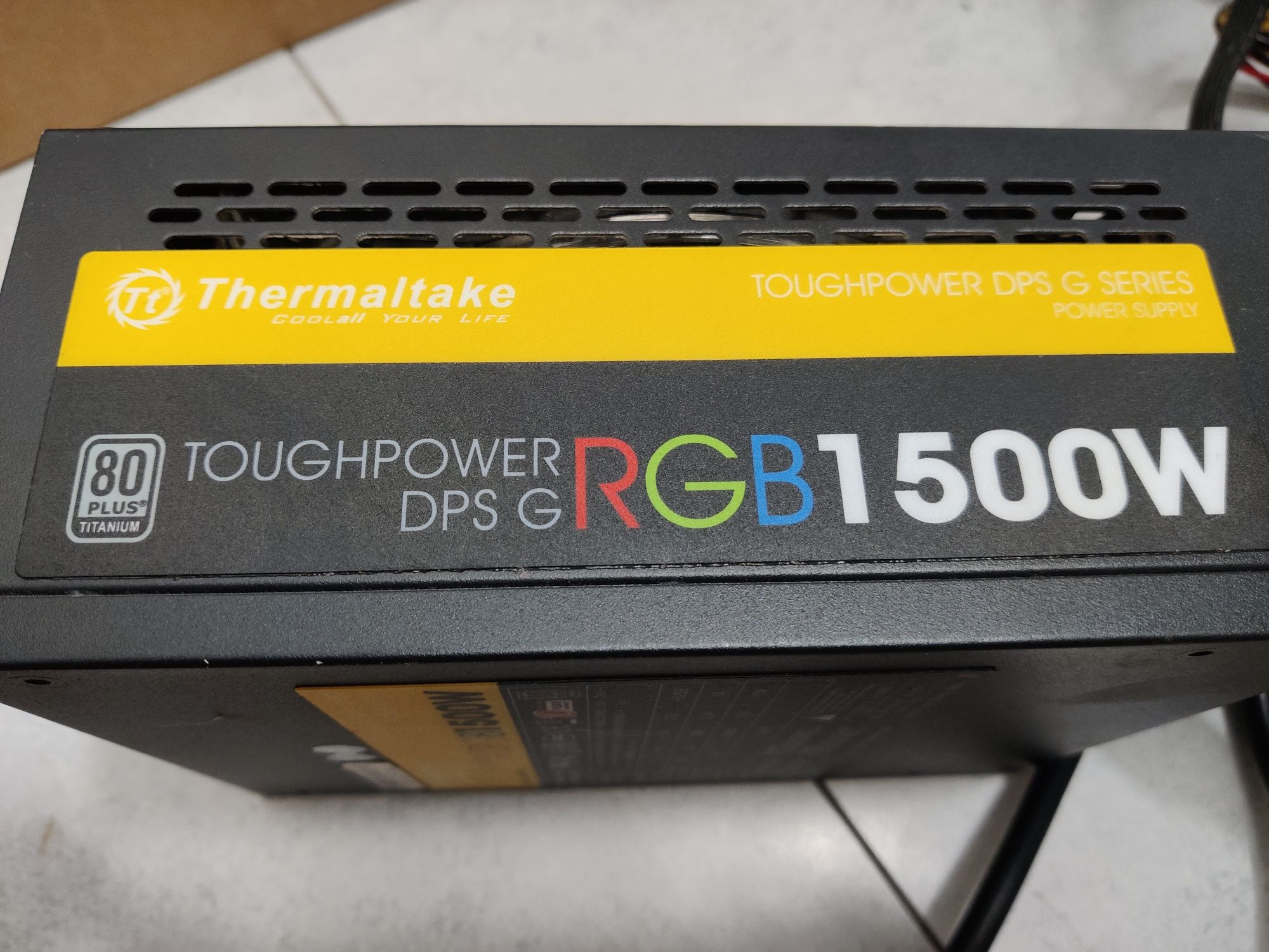 Thermaltake Toughpower DPS G RGB 1500W 80+ Titanium TPG-1500D-T