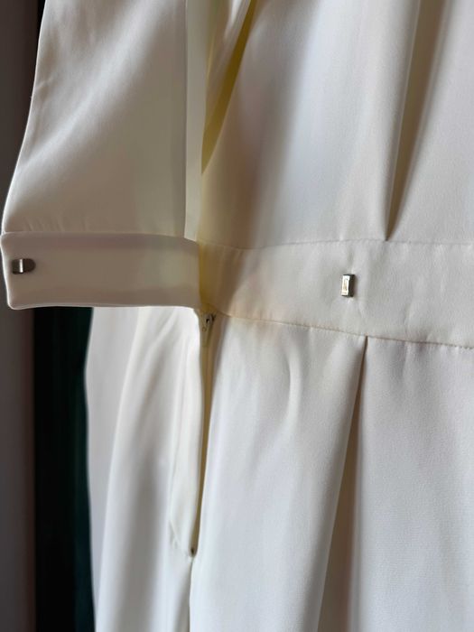 Salopeta Massimo Dutti alba