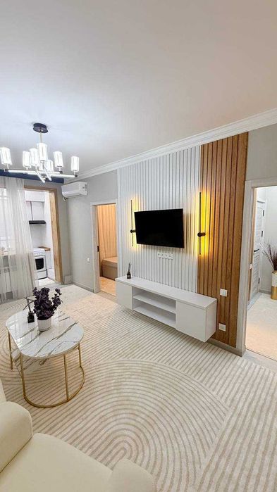 Чиланзар - 19кв 1/3/4, с евроремонтом, мебелью и техникой