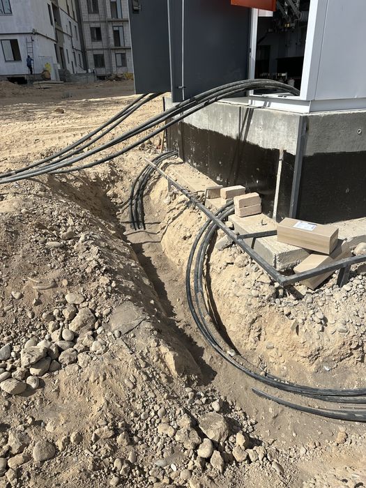 Траншеи для кабеля