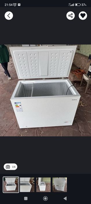 Продам морозильник 350л