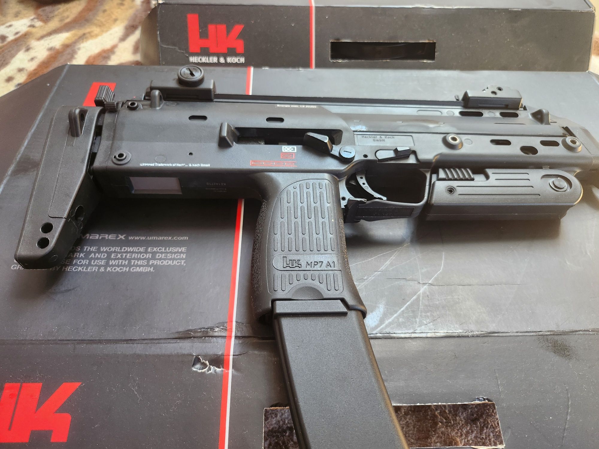 Airsoft heckler Koch mp7 a1 gbb