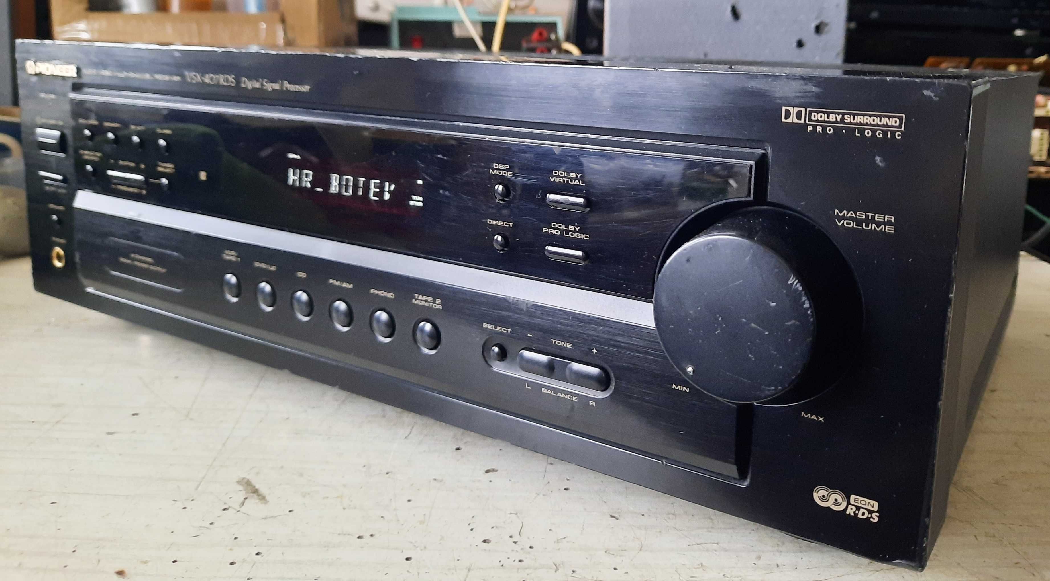 Продавам 5.1 ресийвър за домашно кино Pioneer vsx-407rds