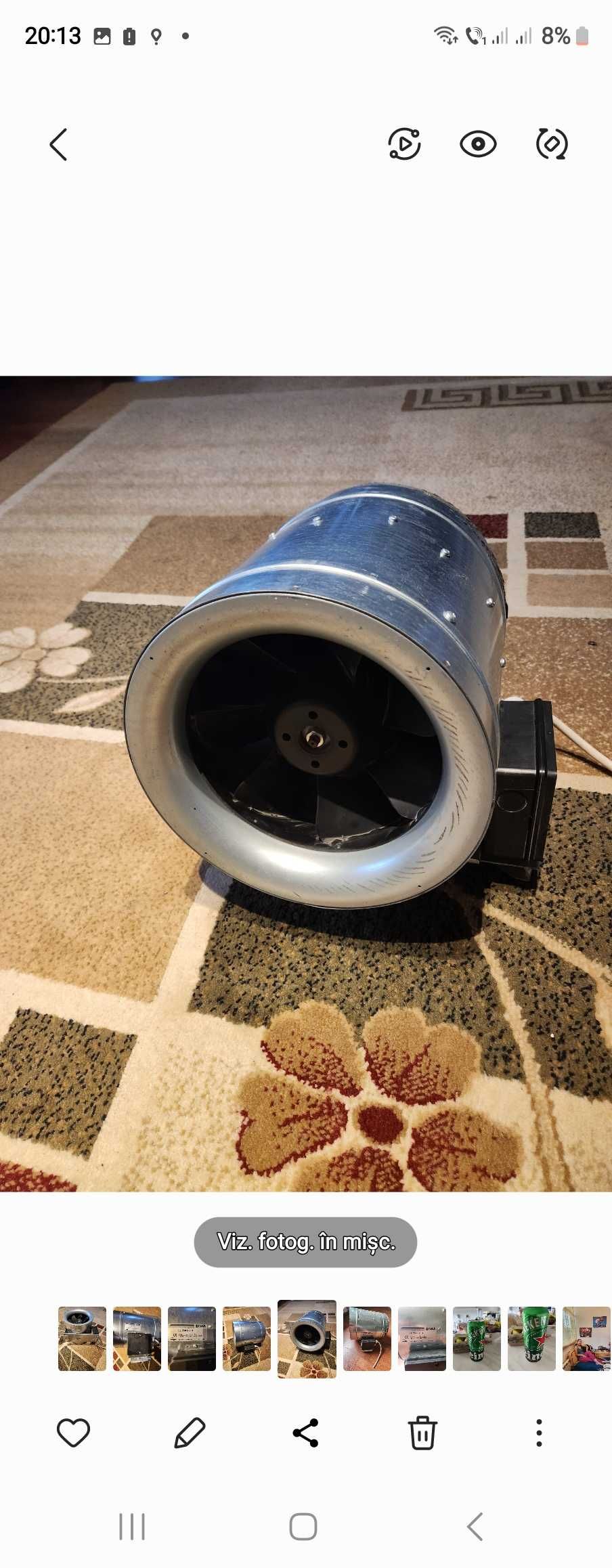 Ventilator aer profesional