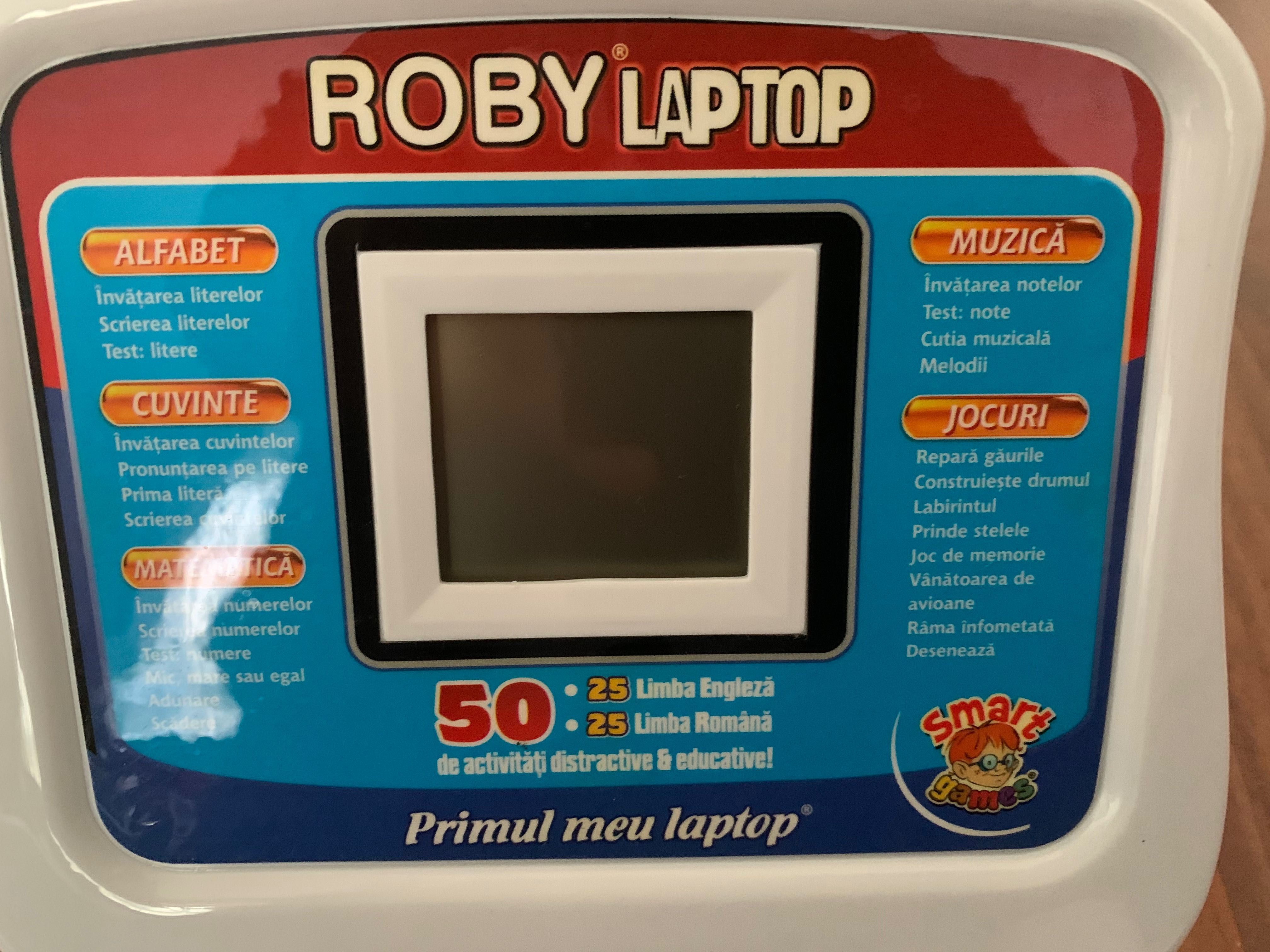 primul meu laptop Roby