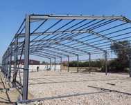 Vând hale și structuri metalice
