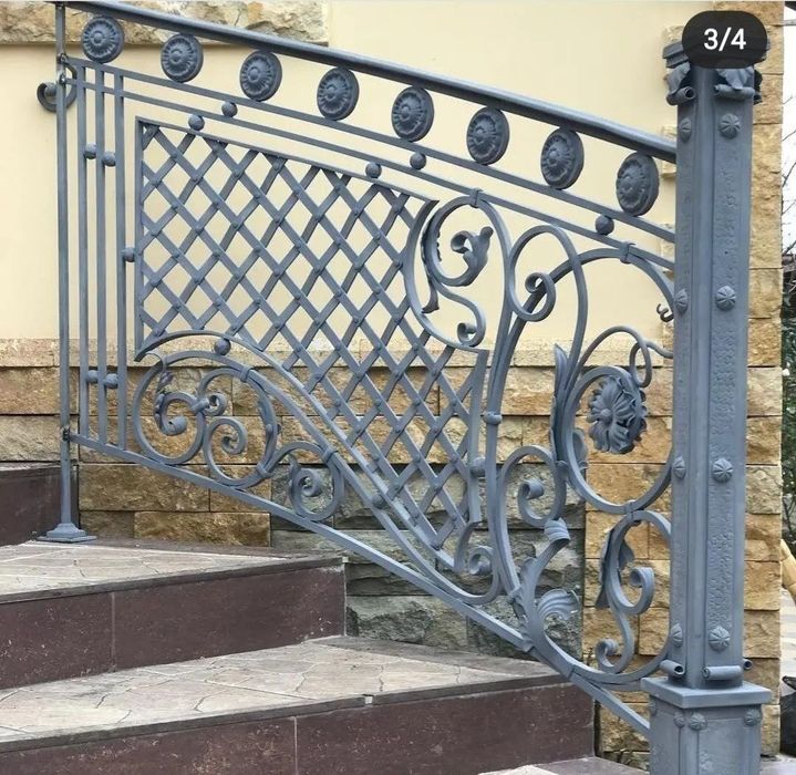 Перилла.Металические. Зина учун Темир тиргаклар