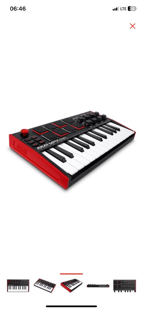 Продаю MIDI клавиатуру