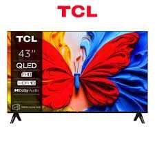 Телевизор TCL 43S5K/ QLED/ HDR10/ Google TV/ Оптом и в розницу