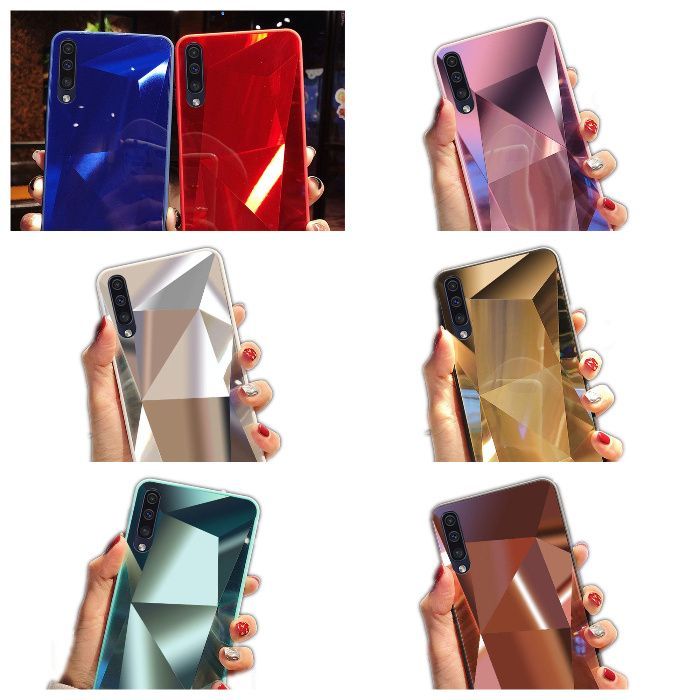 Husa tip oglinda, model Prism pt Huawei Y5 2019, Y6 2019, Y6s, Y7 2019