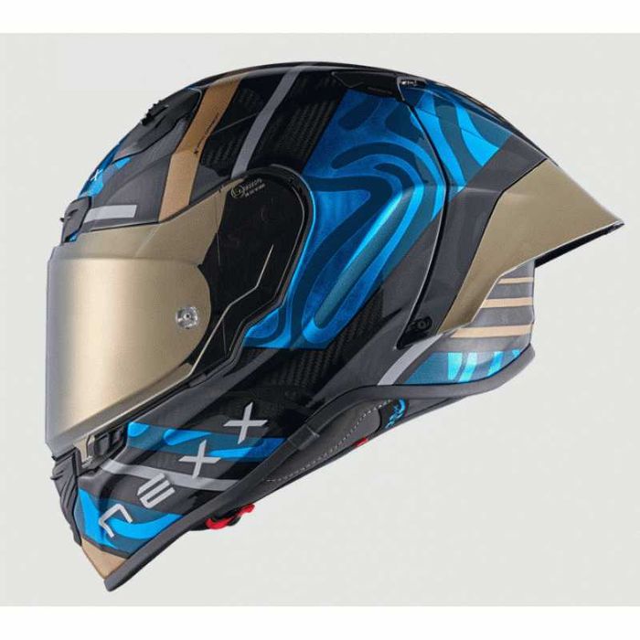 Каска NEXX X.R3R SWIRL Sky Blue Размери: M,L