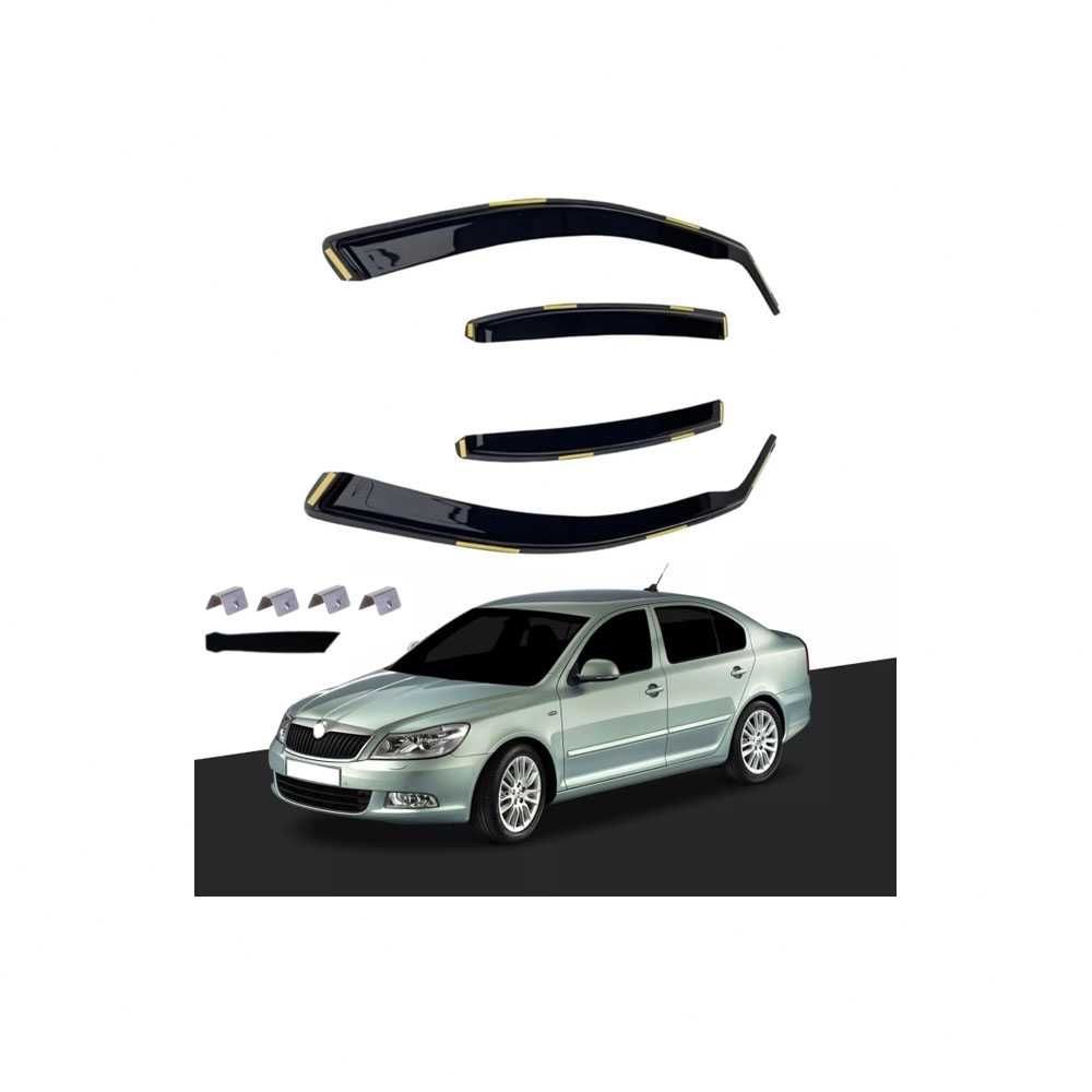 Комплект от 4 броя ветробрани за SKODA OCTAVIA SEDAN 2004 до 2013 MK2