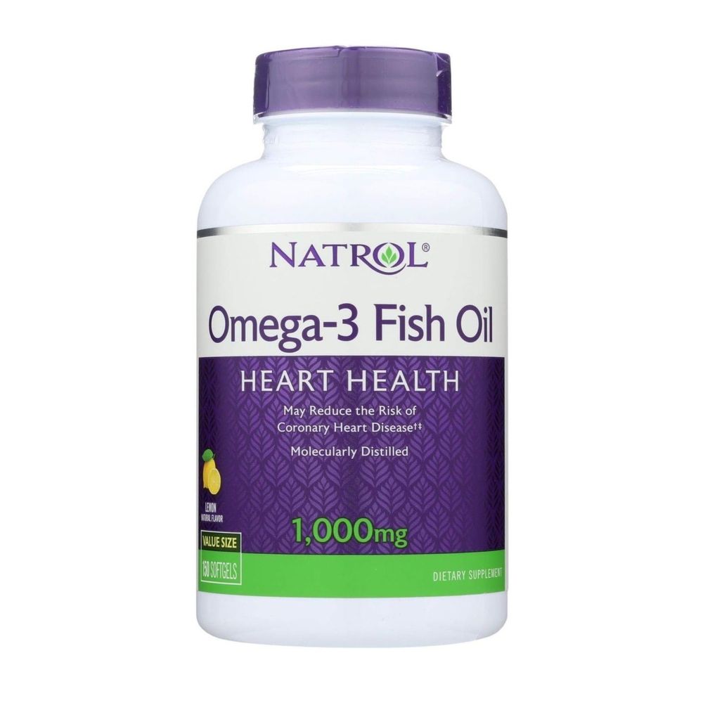 Natrol Omega 3 Fish Oil 1.000mg