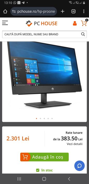 Calculator HP ProOne 440 G5 24 inch AllInOne