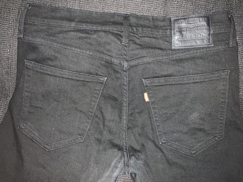 Blugi Levi's 512 marime 32/32 negri