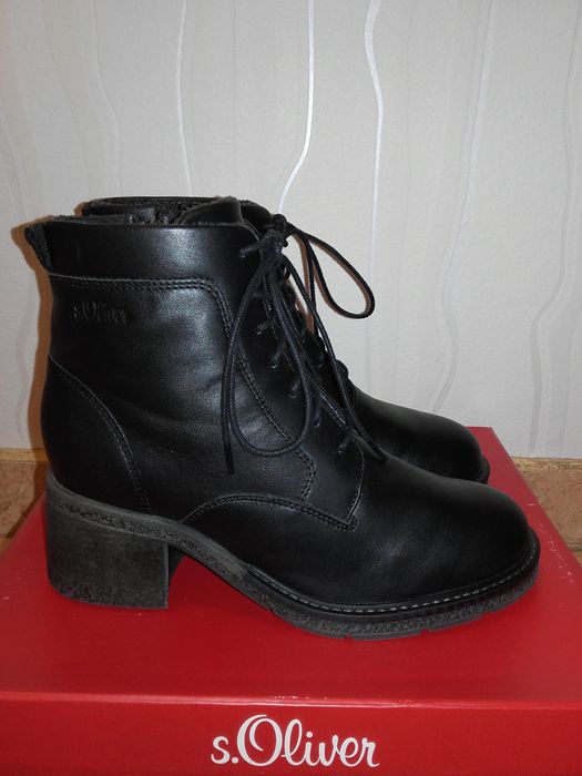 Боти от естествена кожа s.Oliver