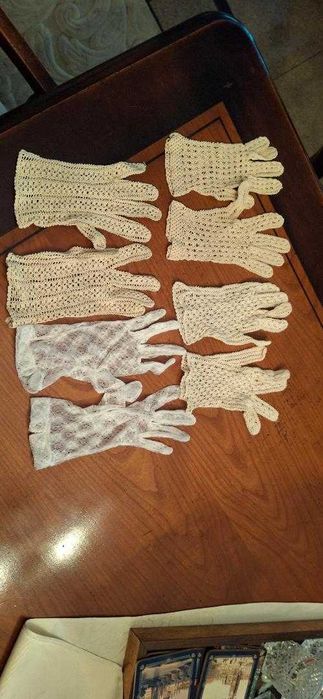 2 fote vechi, opinci fetita, stergare cusute manual