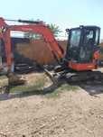 Miniexcavator kubota U 36-4.    24000 euro