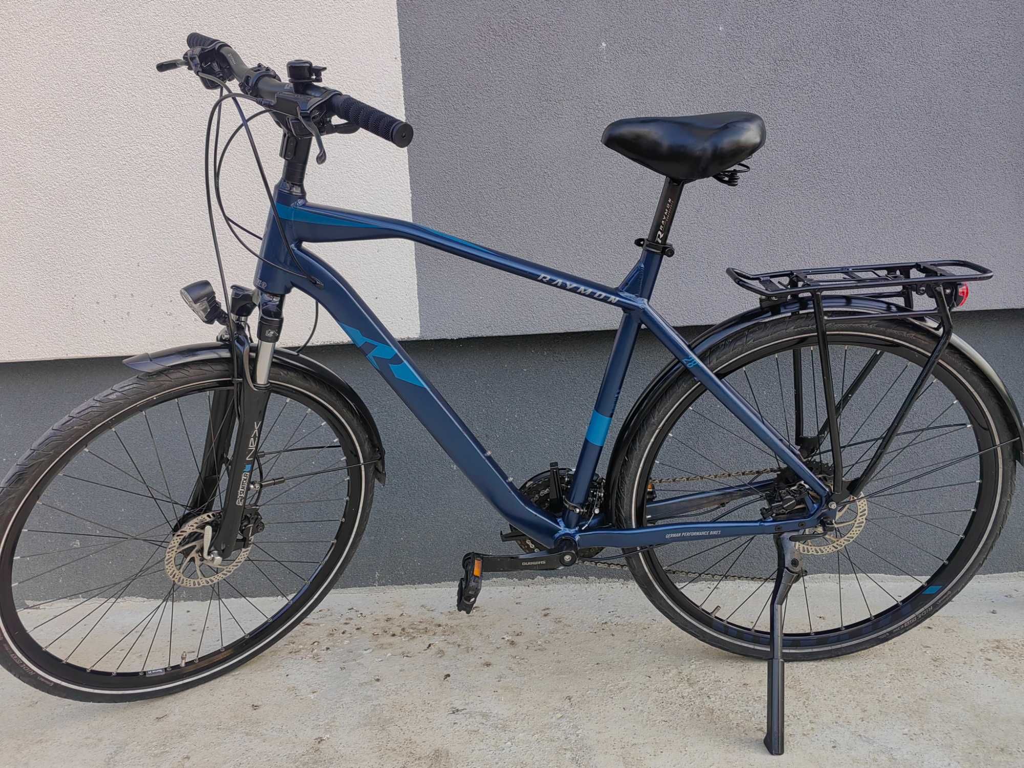 28" Raymon, L размер 56см., трекинг алуминиев велосипед